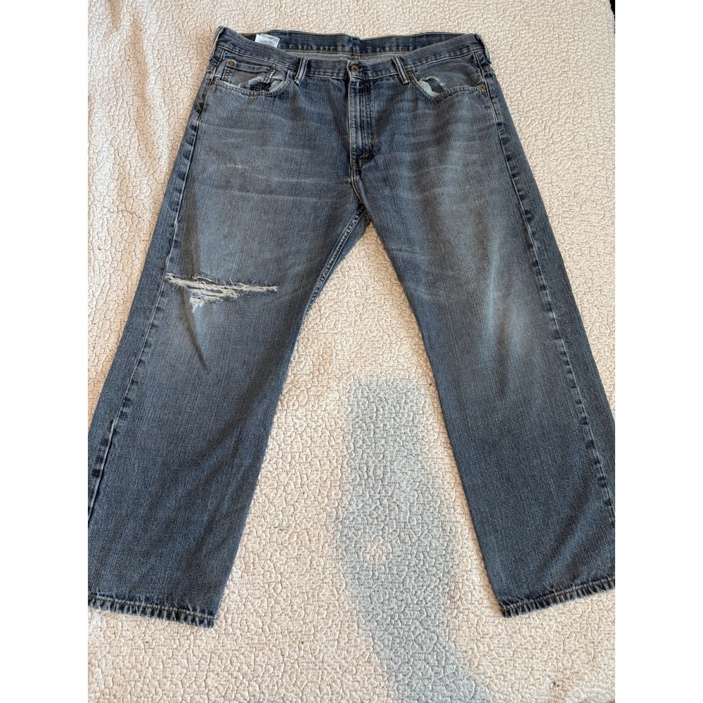 Levis 569 jeans 40 x 30 - Distressed made 2013 Thrashed Heavily Worn Ripped
